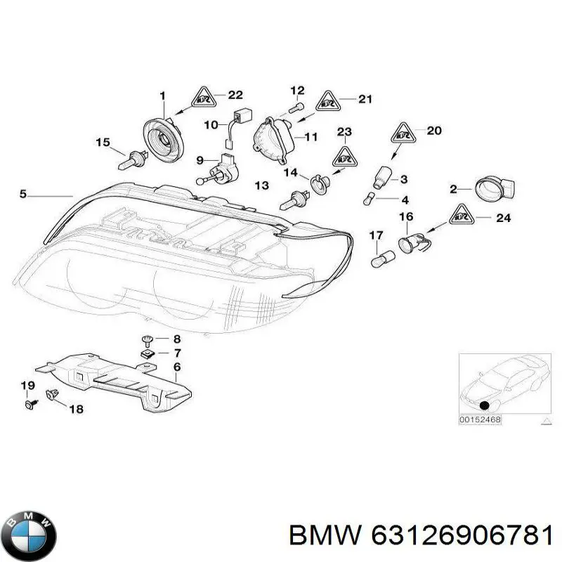 63126906781 BMW 