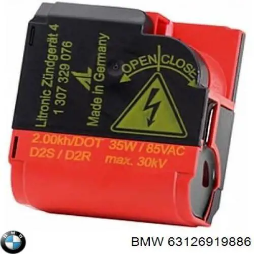 Módulo de control de luces de faros (ECU) BMW 63126919886
