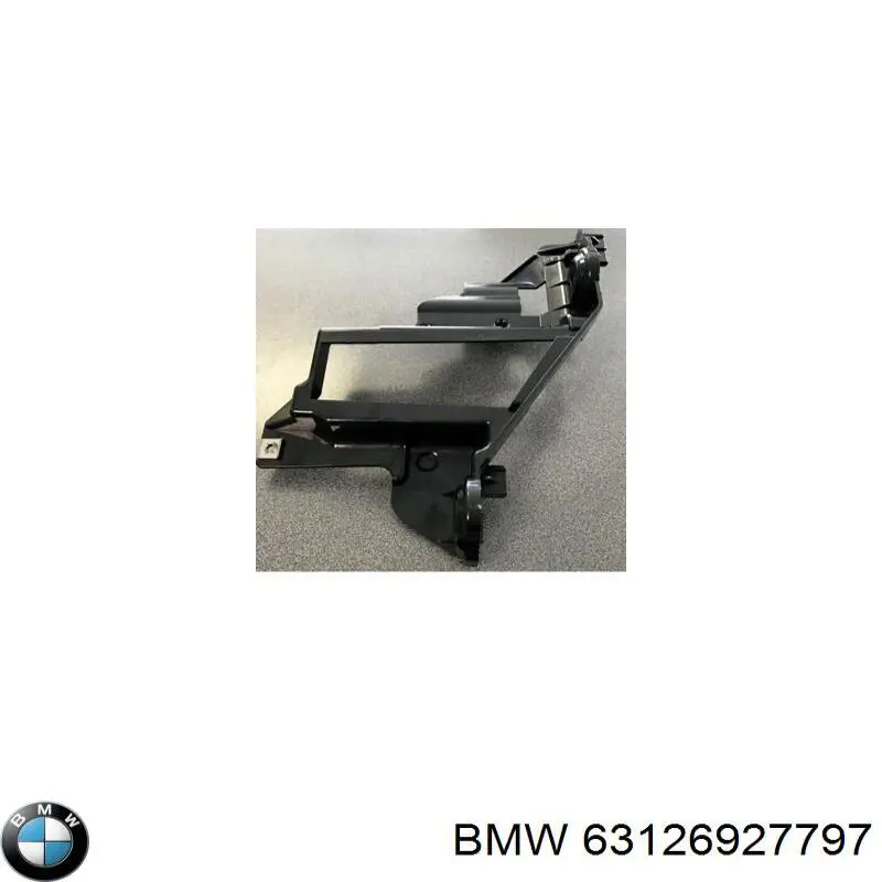63126927797 BMW Adaptador para montaje de faros delantero izquierdo