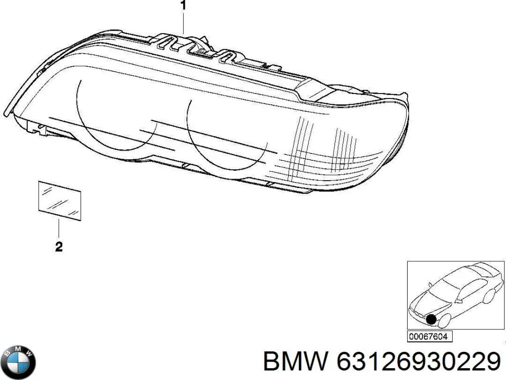 Comprar 63126930229 BMW Faro delantero izquierdo