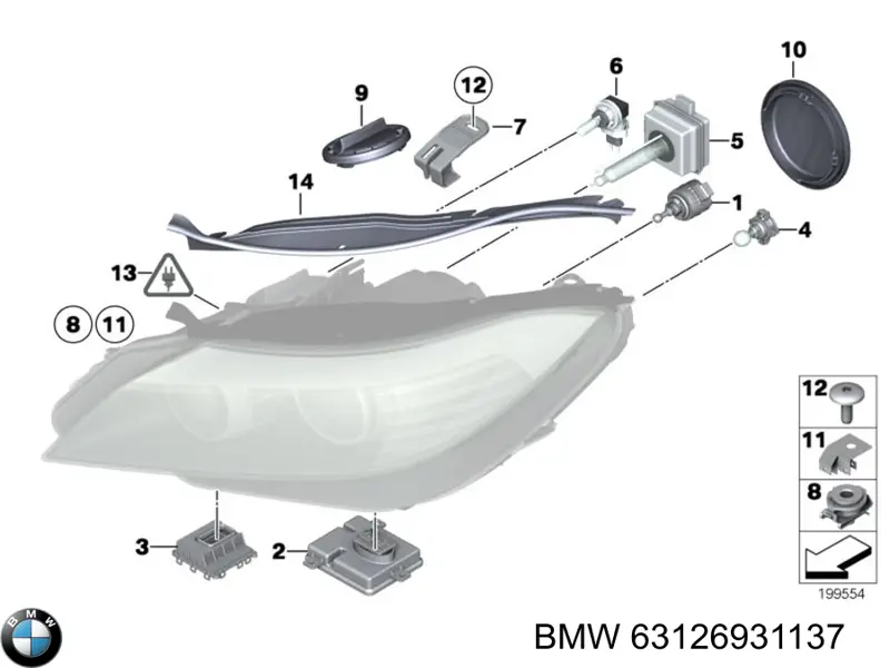 63126931137 BMW tapón roscado, colector de aceite