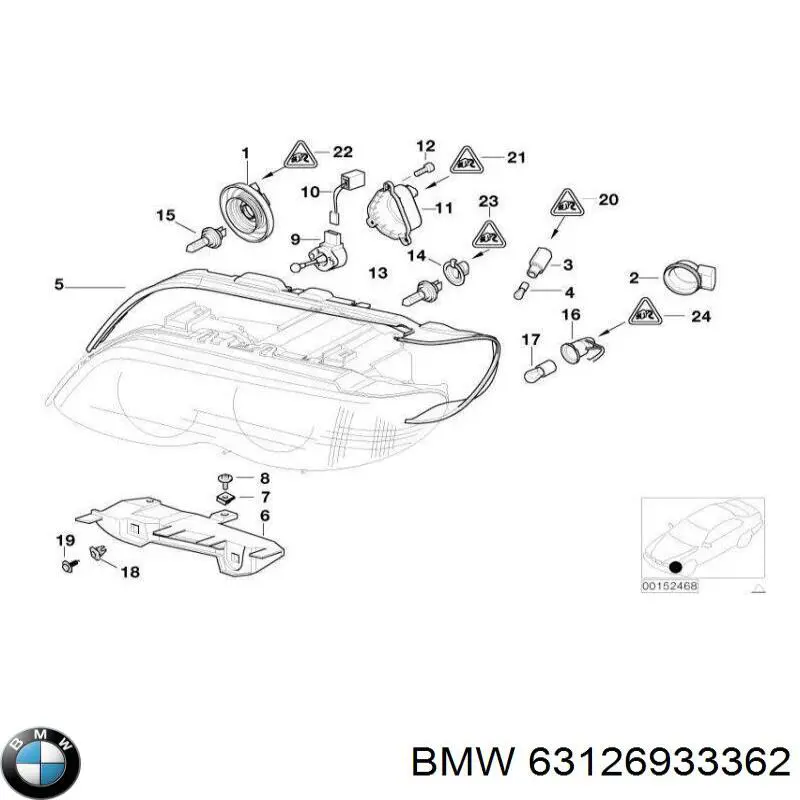 Comprar 63126933362 BMW 