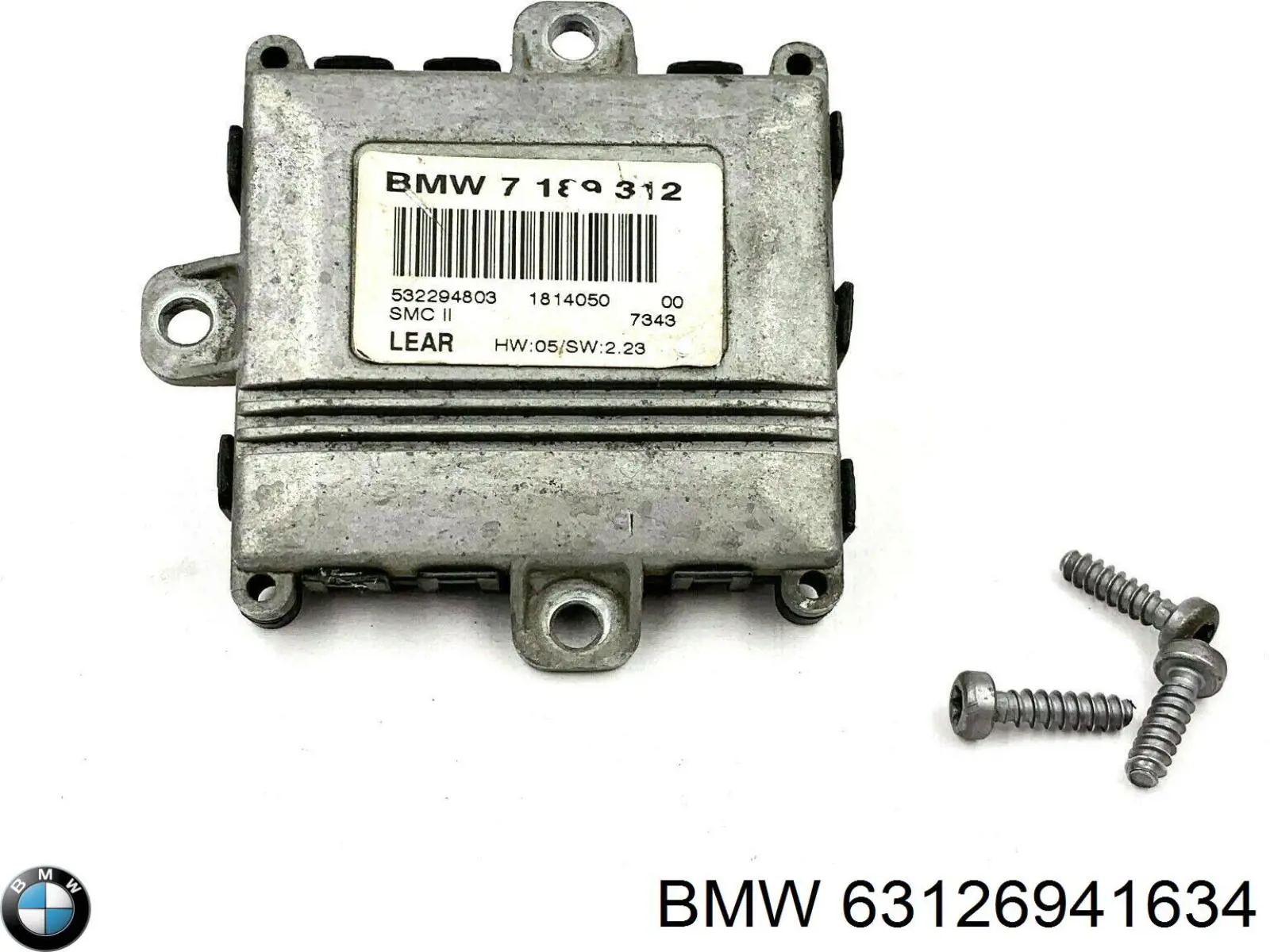 63126941634 BMW modulo de control de iluminacion adaptable (ecu)