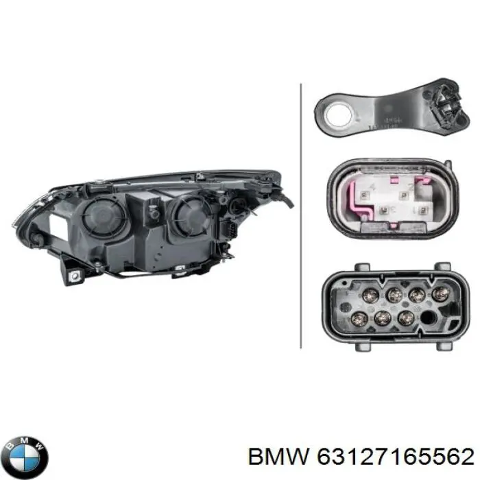 Comprar 63127165562 BMW Faro derecho