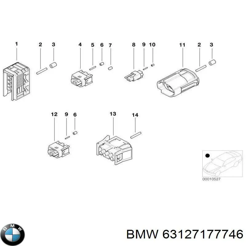 Faro derecho BMW 63127177746 precio, desde 959,95 EUR