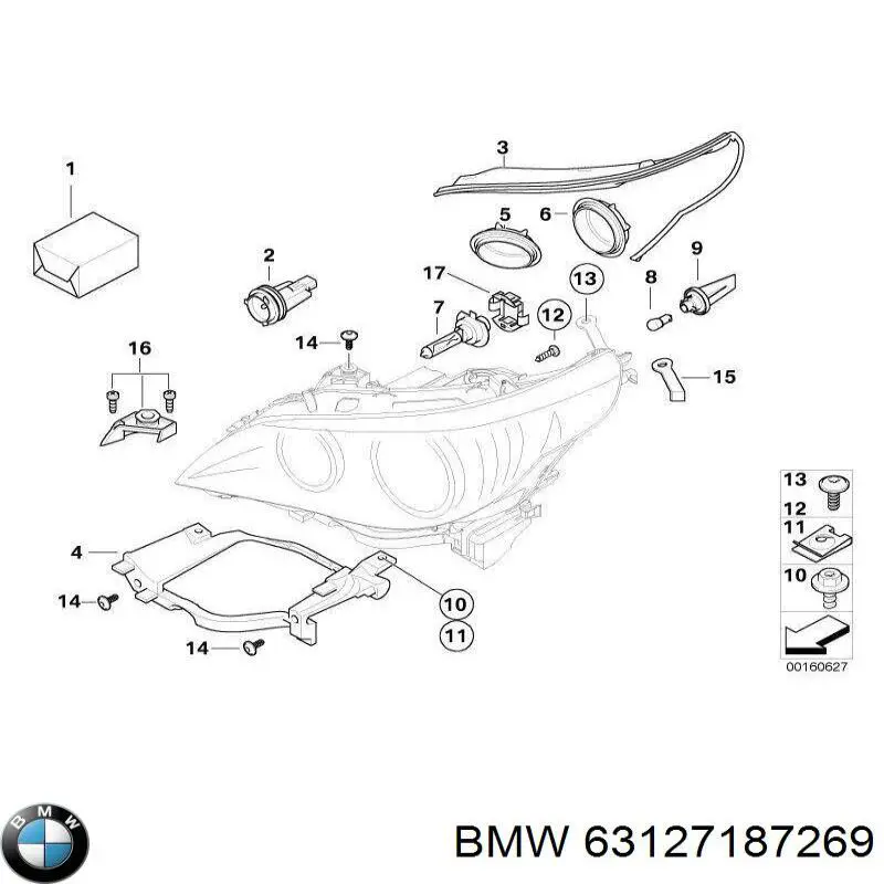  BMW 63127187269 precio, desde 35,57 EUR