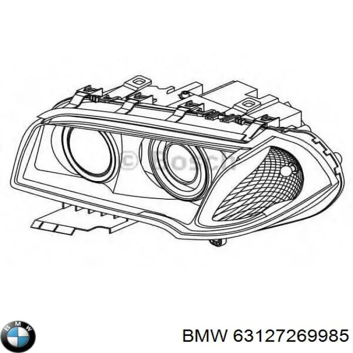 63127269985 BMW faro izquierdo