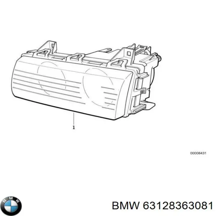 Faro BMW 63128363499 precio, desde 106,00 EUR