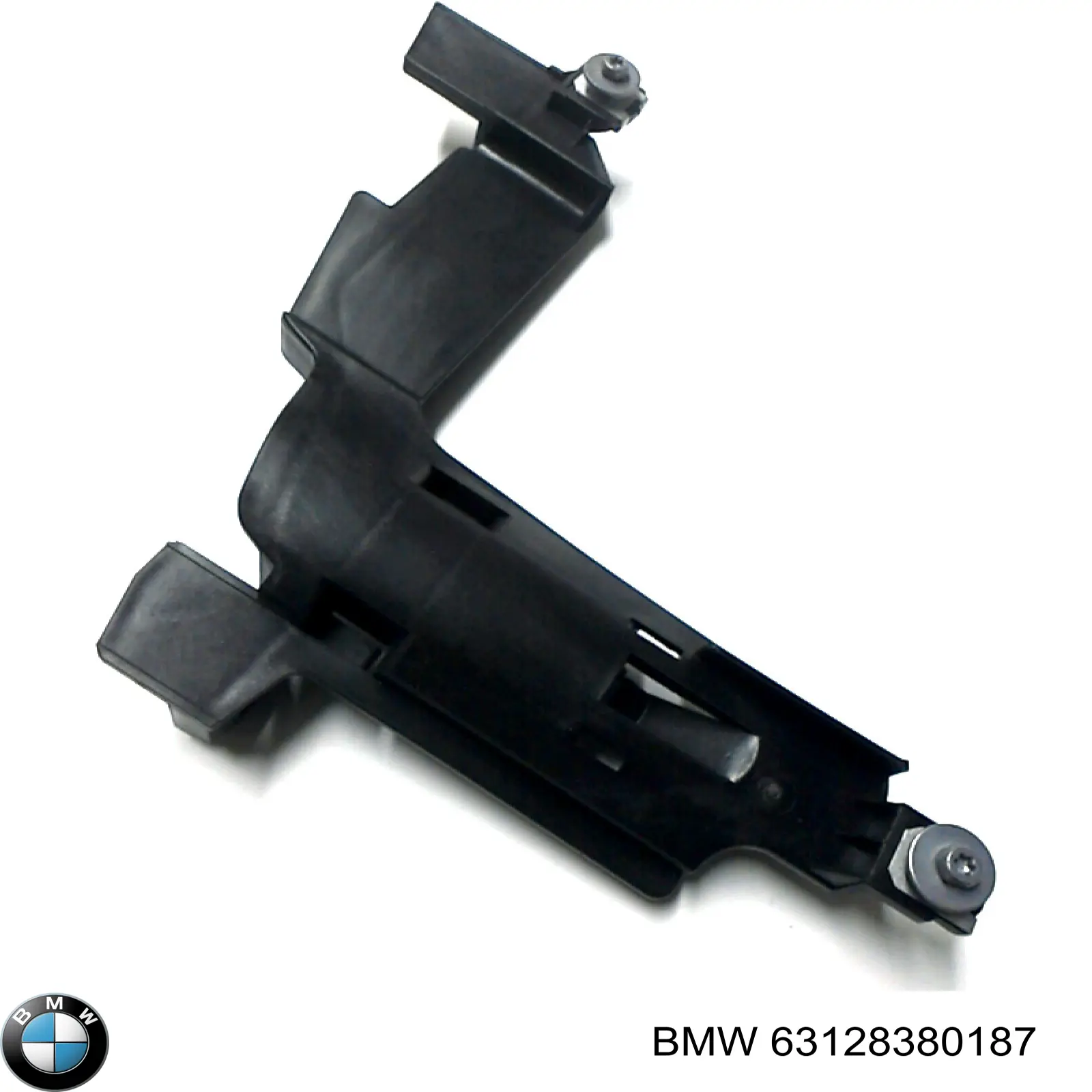 Soporte de fijación del faro delantero izquierdo 63128380187 BMW
