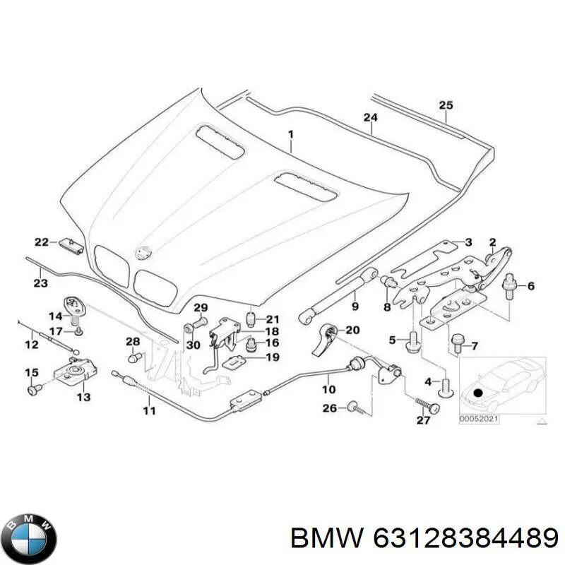  BMW 63128384489 precio, desde 26,50 EUR