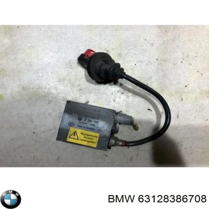 63128386708 BMW bobina de reactancia, lámpara de descarga de gas