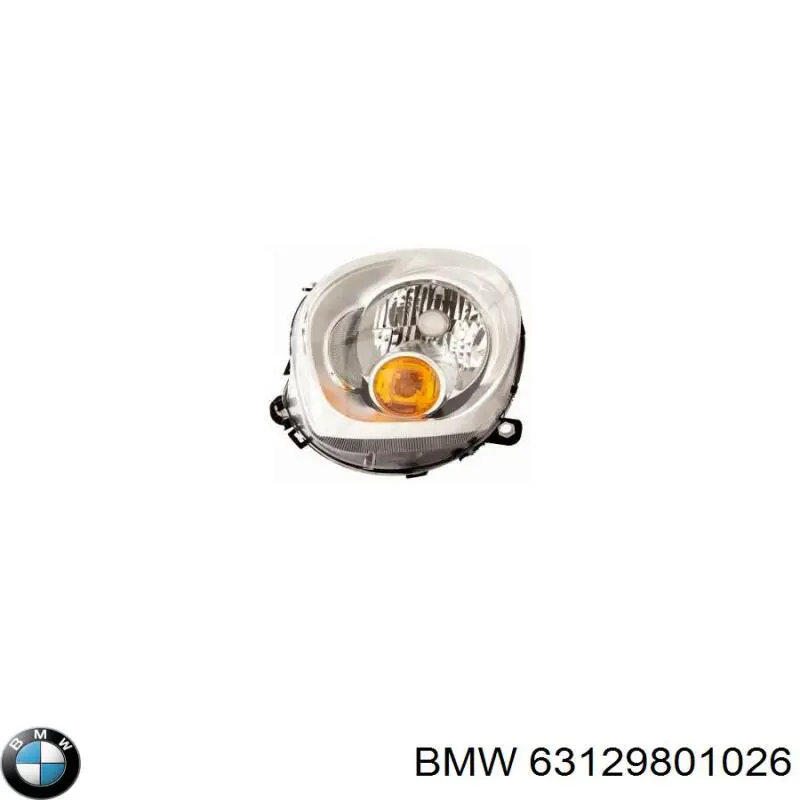 Faro derecho para MINI Paceman (R61)