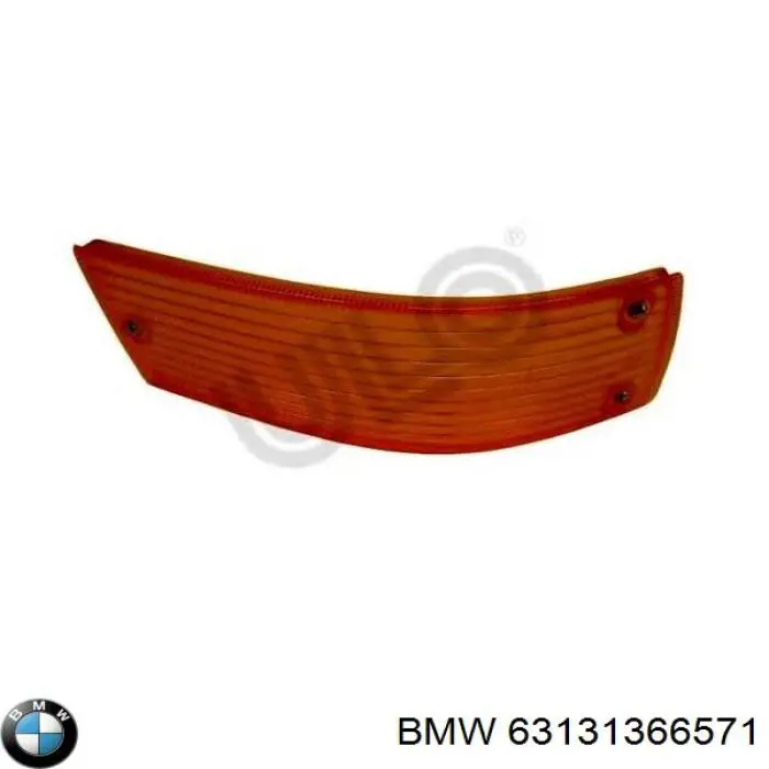 Cristal de luz de intermitente izquierdo para BMW 5 (E28)
