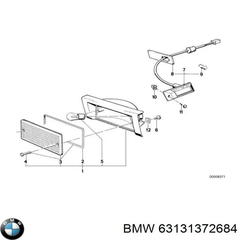 63131377992 BMW piloto intermitente derecho