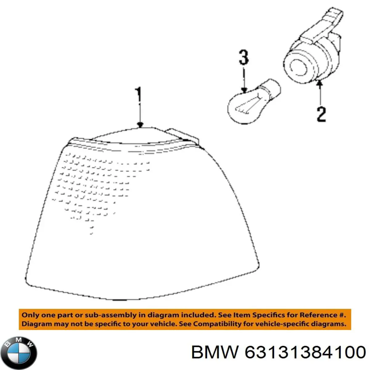 Comprar 63131384100 BMW Portalámparas de luz intermitente