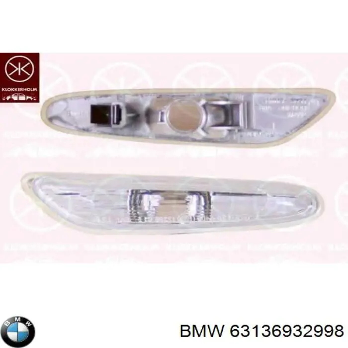 Comprar 63136932998 BMW Luz intermitente de guardabarros derecho