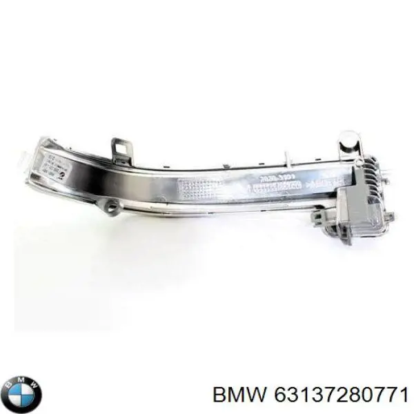 Luz intermitente de espejo retrovisor izquierdo 63137280771 BMW