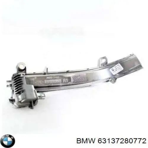Luz intermitente del espejo retrovisor derecho 63137280772 BMW