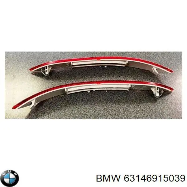 Reflector, paragolpes trasero, izquierdo para BMW 5 (E61)