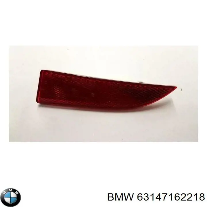 Reflector, paragolpes trasero, derecho para BMW X3 (E83)