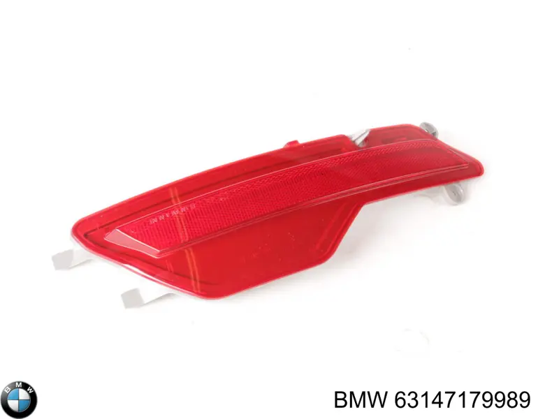 63147179989 BMW reflector, parachoques trasero, izquierdo