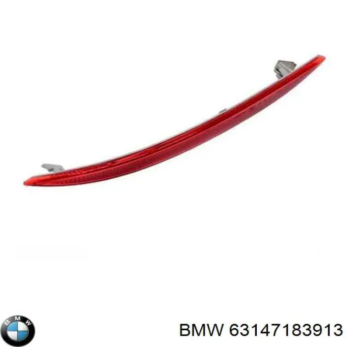 Reflector trasero izquierdo del parachoques BMW 63147183913 precio, desde 16,70 EUR