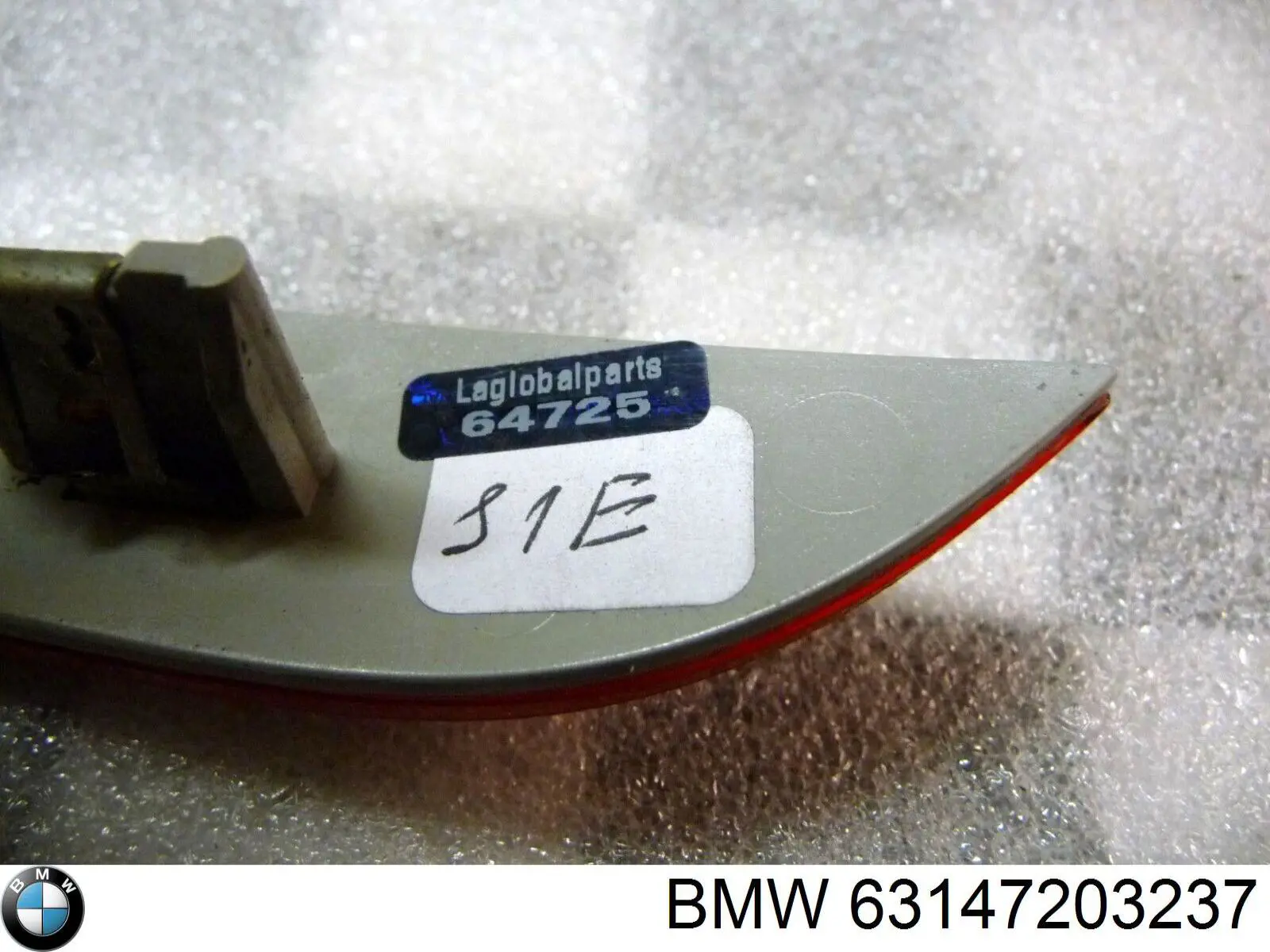 Comprar 63147203237 BMW Reflector trasero izquierdo del parachoques
