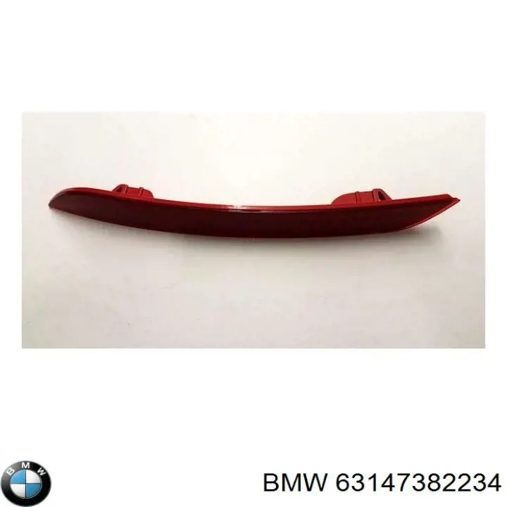 Deflector parachoques trasero derecho BMW 63147382234 precio, desde 17,41 EUR
