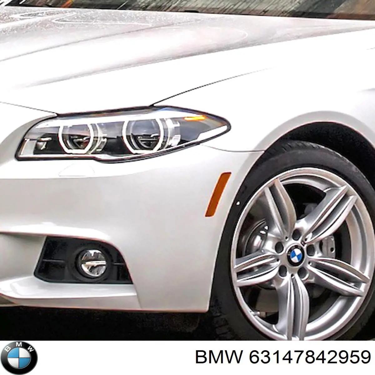 Reflector del parachoques delantero izquierdo BMW 63147842959 precio, desde 38,19 EUR