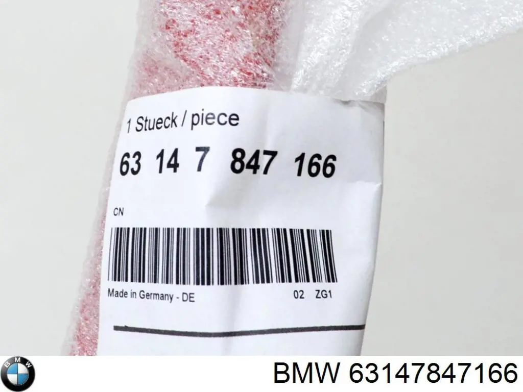 63147847166 BMW Reflector, trasero, derecho