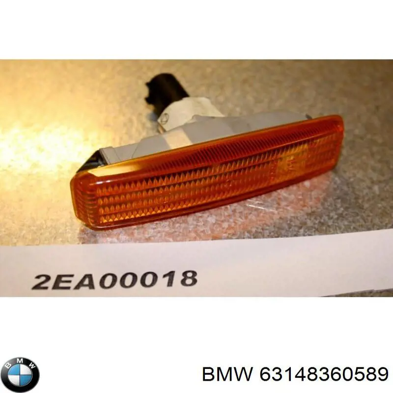 Luz intermitente guardabarros BMW 63148360589