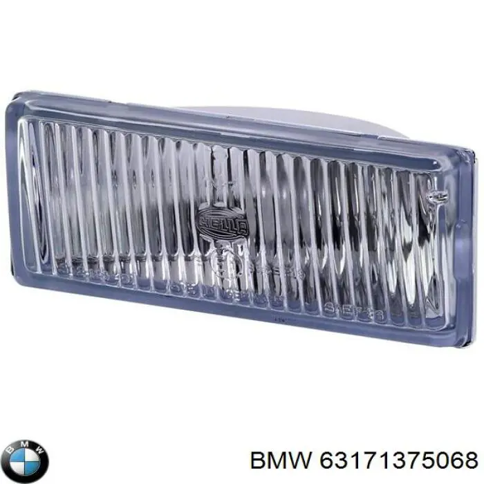 63171375068 BMW Cristal de faro antiniebla derecho