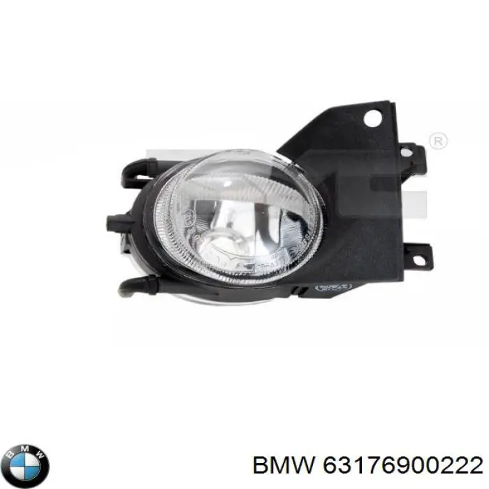 Luz antiniebla derecha BMW 63176900222