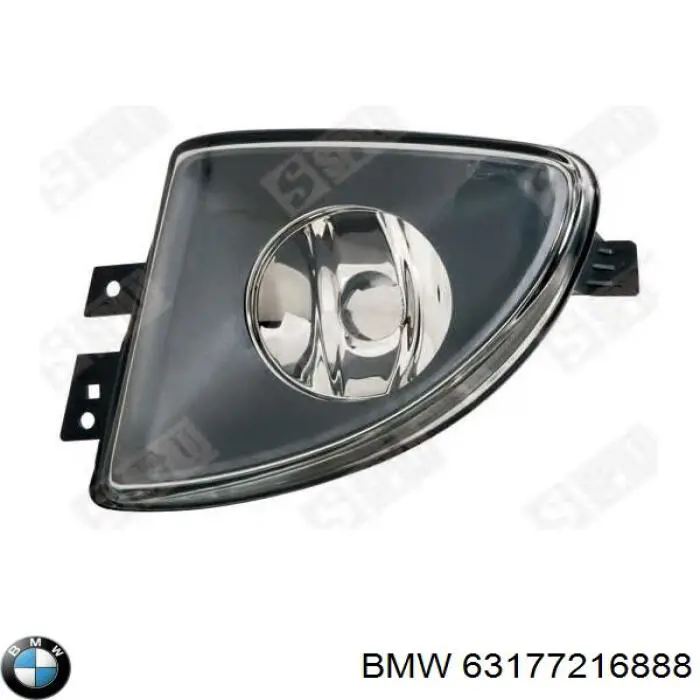 Faro antiniebla derecho 63177216888 BMW