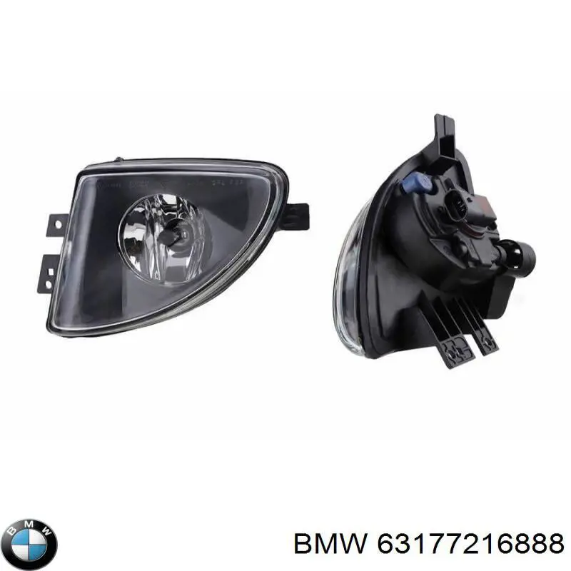 Faro antiniebla derecho 44368 VALEO
