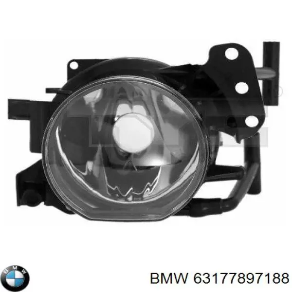 Faro antiniebla derecho 63177234928 BMW