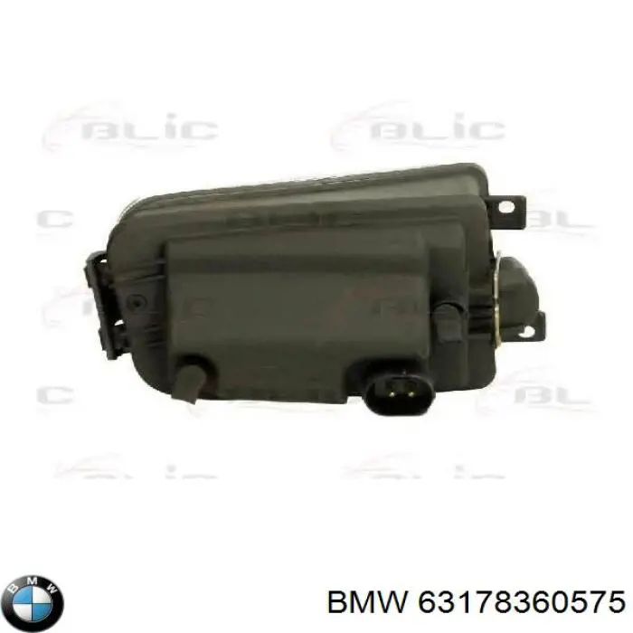 Luz antiniebla izquierdo 63178360575 BMW