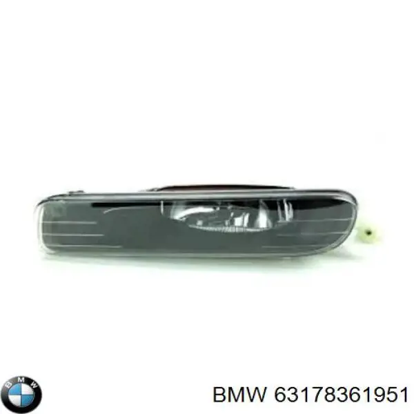 Luz antiniebla izquierda para BMW 3 (E46)