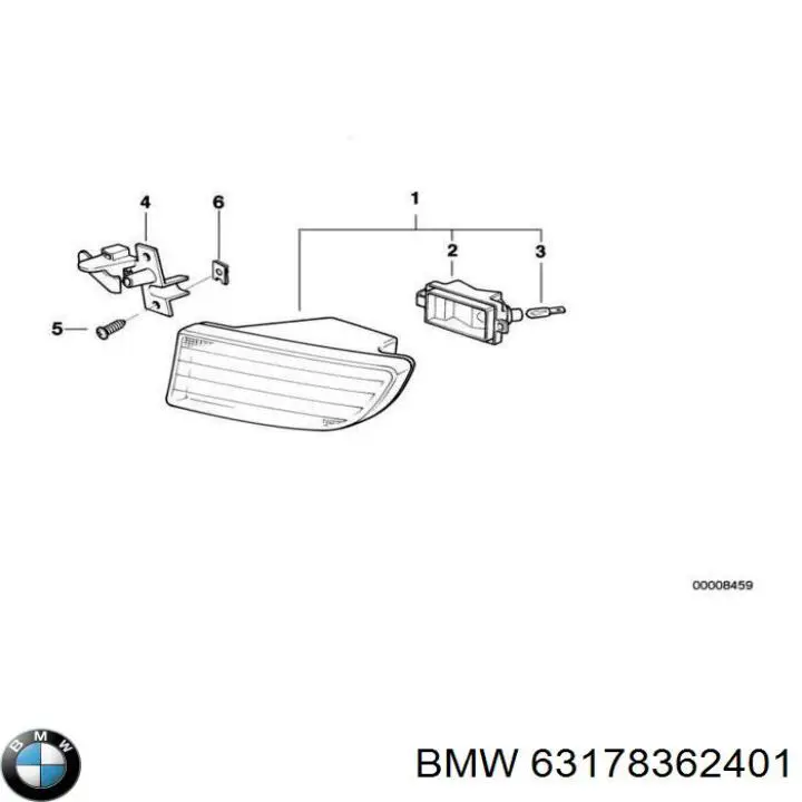 Luces antiniebla  izquierdo BMW 63178362401 precio, desde 73,78 EUR
