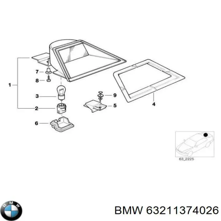 Comprar Piloto trasero derecho BMW 7  E32