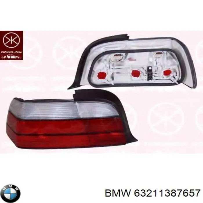 Piloto trasero izquierdo BMW 63211387657 precio, desde 60,98 EUR