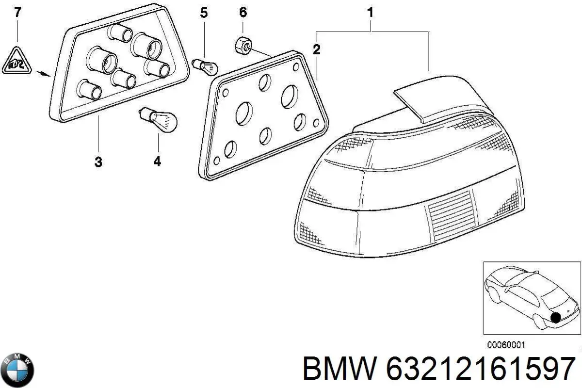  BMW 63212161597 precio, desde 37,77 EUR