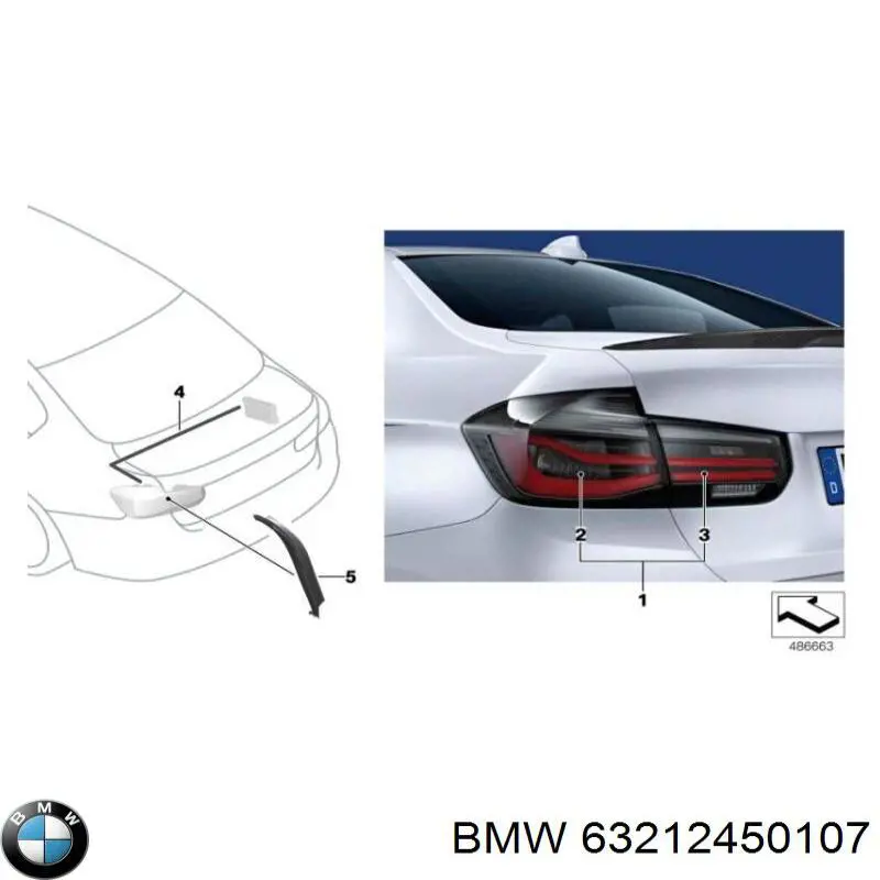  BMW 63212450107 precio, desde 351,18 EUR