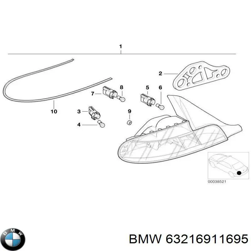 63216911695 BMW