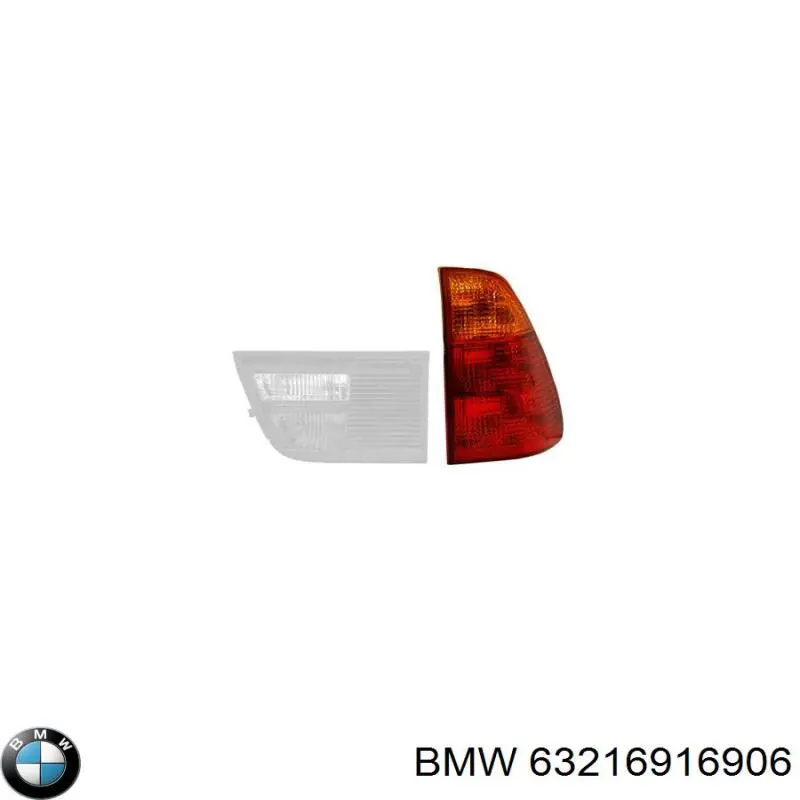 63216902092 BMW piloto posterior exterior derecho