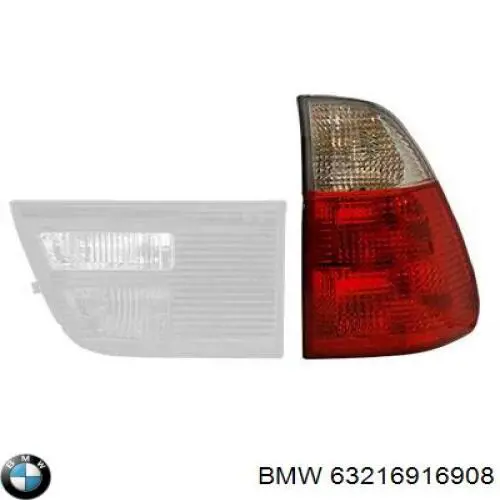 63216916908 BMW piloto posterior exterior derecho