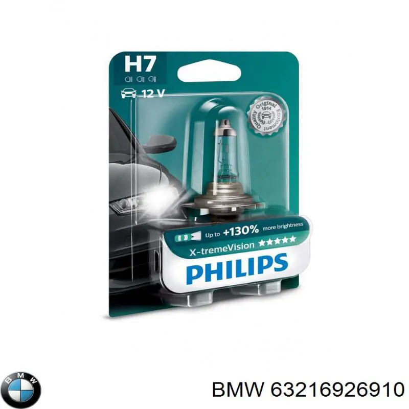 Lámpara halógena 63216926910 BMW