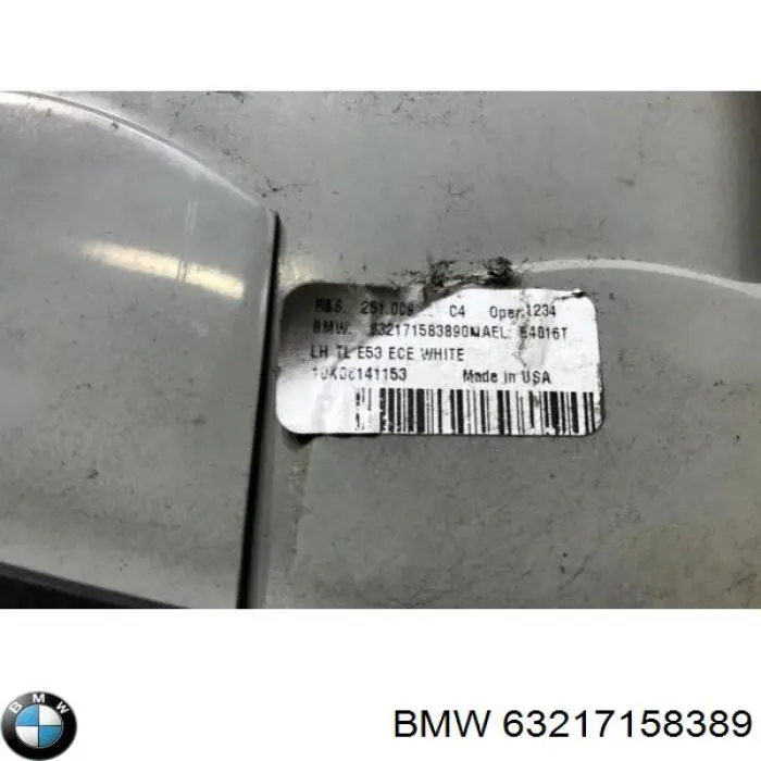 Comprar 63217158389 BMW Piloto trasero exterior izquierdo
