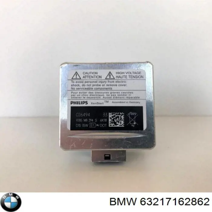 Bombilla de xenón BMW 63217162862 precio, desde 73,22 EUR