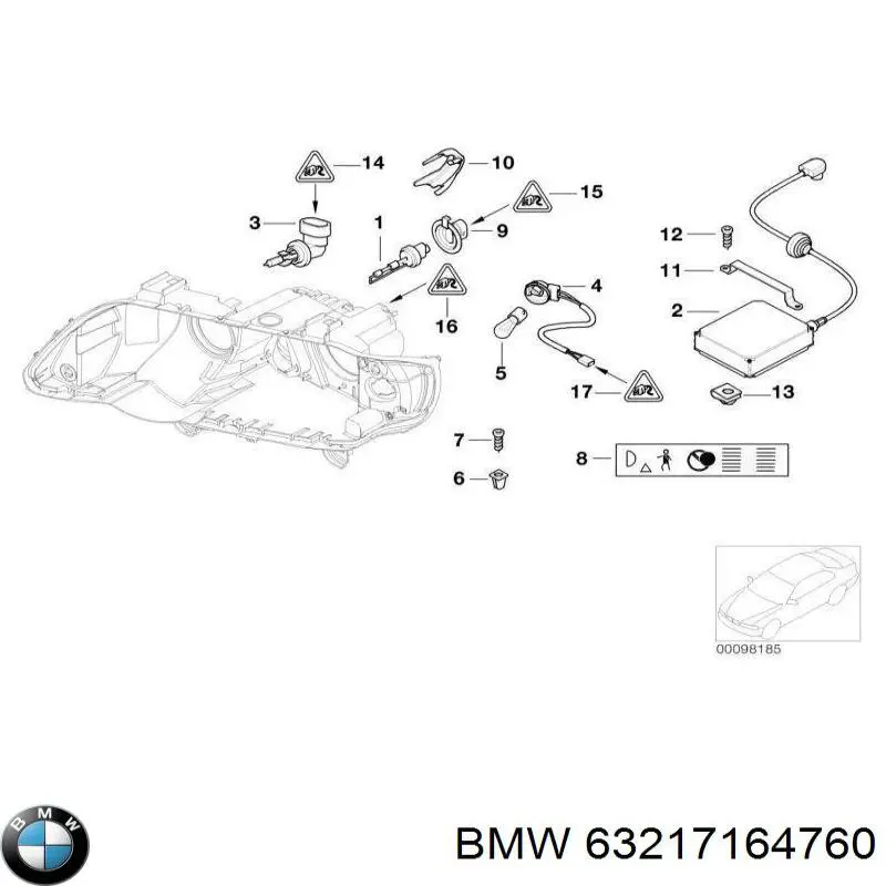 Comprar 63217164760 BMW 